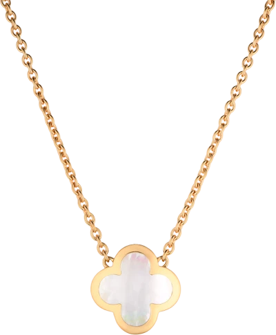 Подвеска Van Cleef & Arpels Pure Alhambra yellow gold Mother-of-pearl VCARA39700