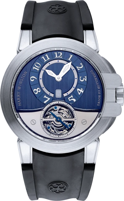 Часы Harry Winston Ocean Tourbillon Zalium 400-MAT44Z