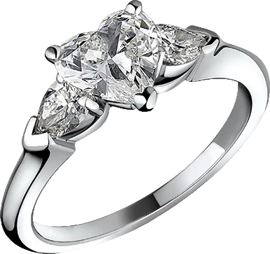 Кольцо DeRosa КОЛЬЦО С БРИЛЛИАНТОМ  2.01 CT F/VS1 (SIZE 53.5) R3722470 (id 35557)