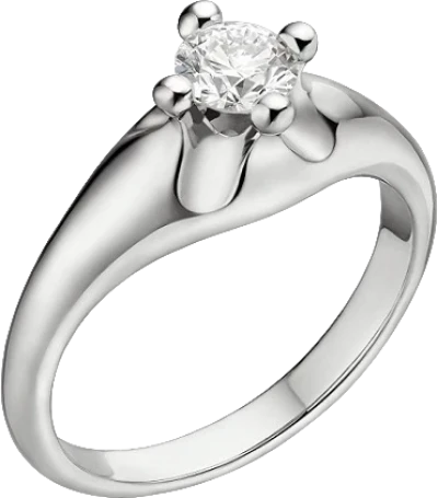 Кольцо Bvlgari CORONA 0.47 CT SOLITAIRE PLATINUM RING  corona solitaire ring (id 29792)