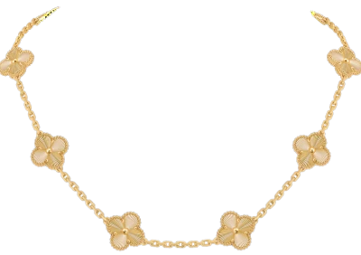 Колье Van Cleef & Arpels Vintage Alhambra 10 Motifs