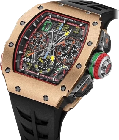 Часы Richard Mille RM 65-01 Automatic Split Seconds Chronograph RM 65-01 Rose Gold (id 34107)