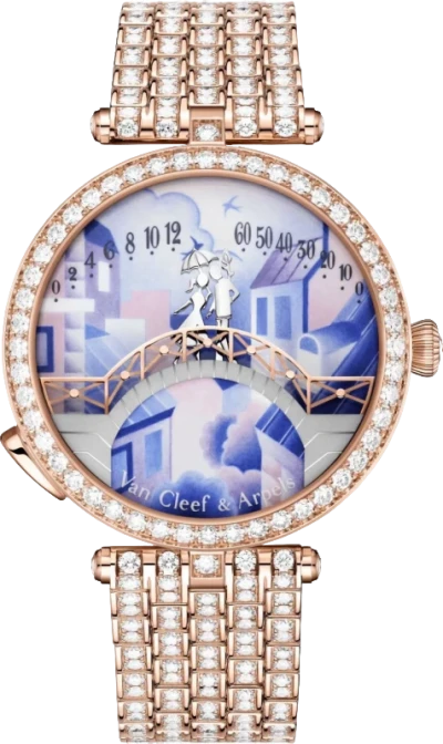 Часы Van Cleef &amp; Arpels Lady Arpels Pont des Amoureux Jour VCARO8VX00 (id 39370)