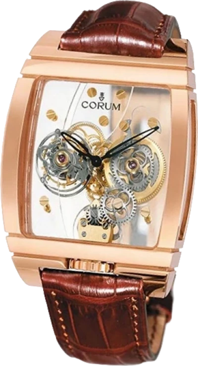 Часы Corum Tourbillon Panoramique Grey Sapphire  382.850.55/0F02 0000 (id 30508)