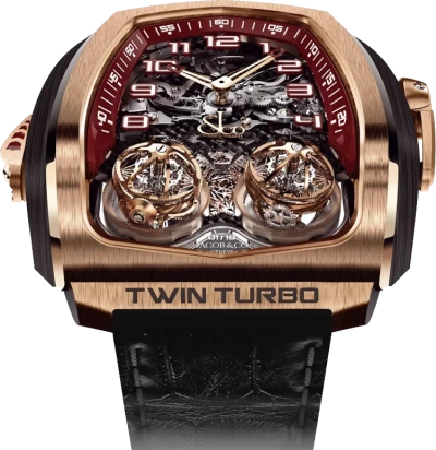 Часы Jacob &amp; Co Twin Turbo TT100.40.NS.NK.DBVEA (id 40280)