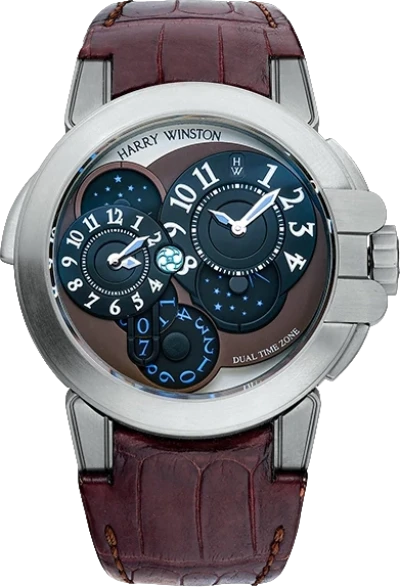 Часы Harry Winston Dual Time Project Z4 400-MATZ44Z (id 34850)