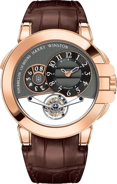 Часы Harry Winston Tourbillon Big Date OCEMTD45RR002 (id 25570)