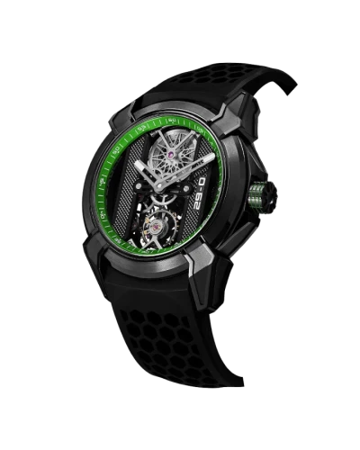 Часы JACOB & Co Epic X Titanium Skeleton Khabib EX110.21.AB.AE.A