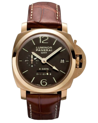 Часы Panerai Officine Luminor 1950 8 Days GMT Oro Rosso PAM00289
