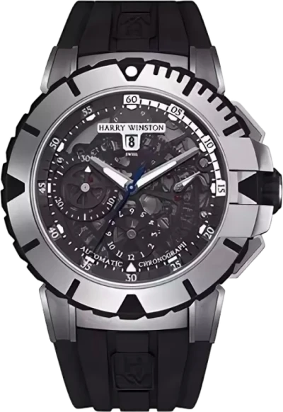 Часы Harry Winston Ocean Sport Chronograph 411/MCA44ZC.K