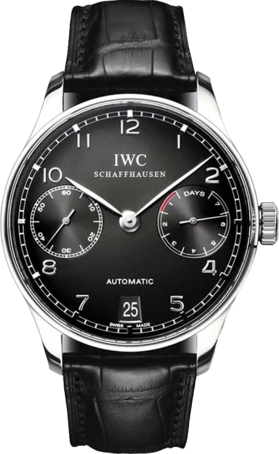Часы IWC Portuguese Automatic Black Dial IW500109