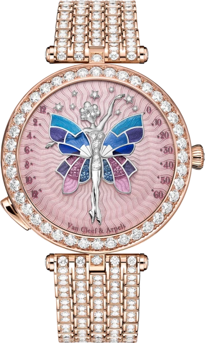 Van Cleef & Arpels Lady Arpels  Ballerine Enchantée Or Rose